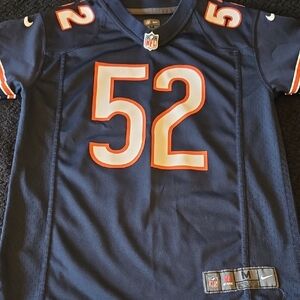 Nike Kids Dark Blue and Orange Jersey